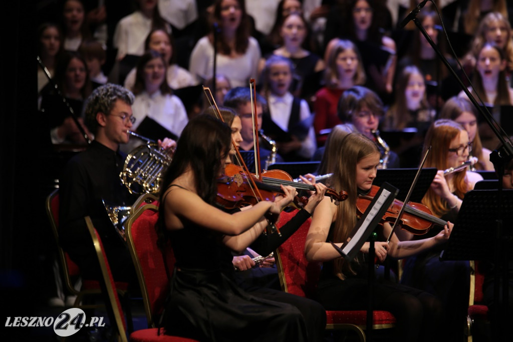 Koncert Świąteczmy PSM I i II stopnia w Lesznie