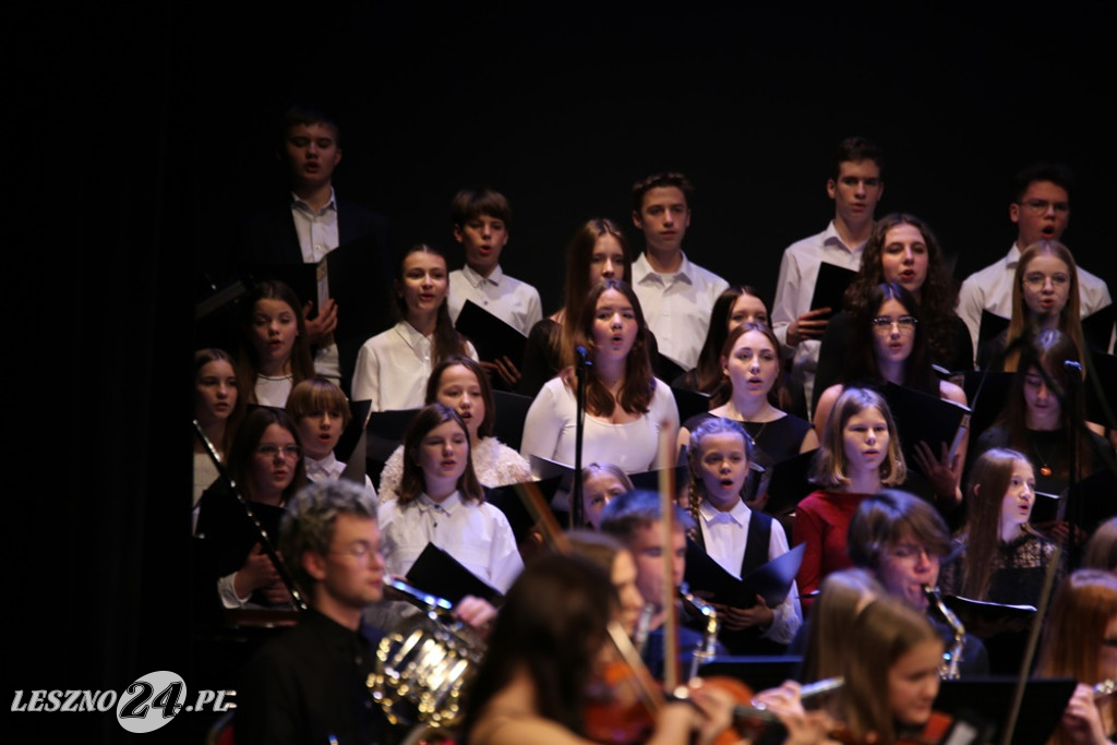 Koncert Świąteczmy PSM I i II stopnia w Lesznie