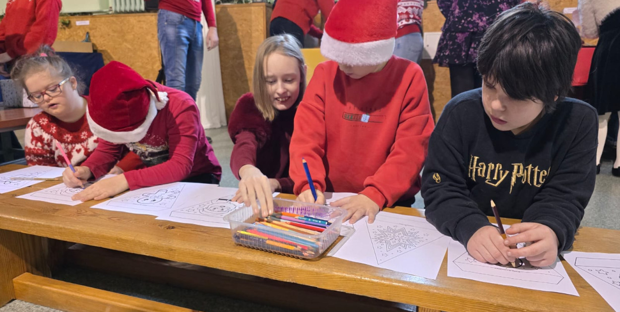 Świąteczne warsztaty w Zespole Szkół Specjalnych w Lesznie