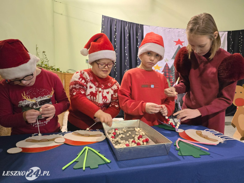 Świąteczne warsztaty w Zespole Szkół Specjalnych w Lesznie
