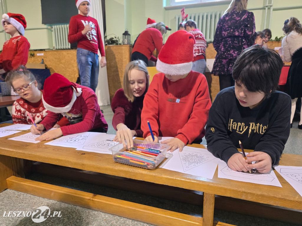 Świąteczne warsztaty w Zespole Szkół Specjalnych w Lesznie