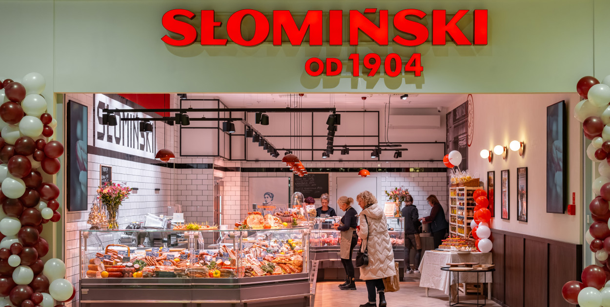 Firma Słomiński od 1904 zaprasza klientów do swojego nowego sklepu w Galerii Leszno.