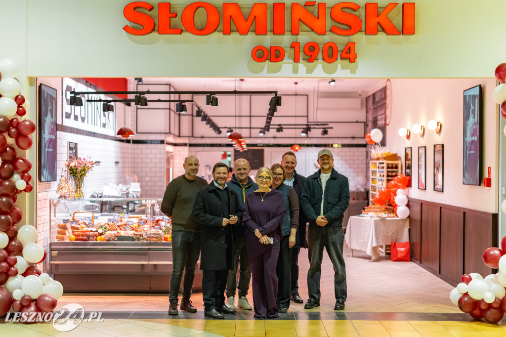 Firma Słomiński od 1904 zaprasza klientów do swojego nowego sklepu w Galerii Leszno.