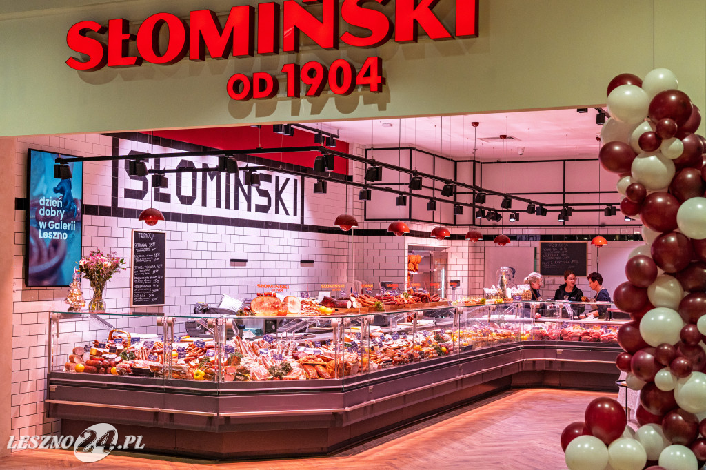 Firma Słomiński od 1904 zaprasza klientów do swojego nowego sklepu w Galerii Leszno.