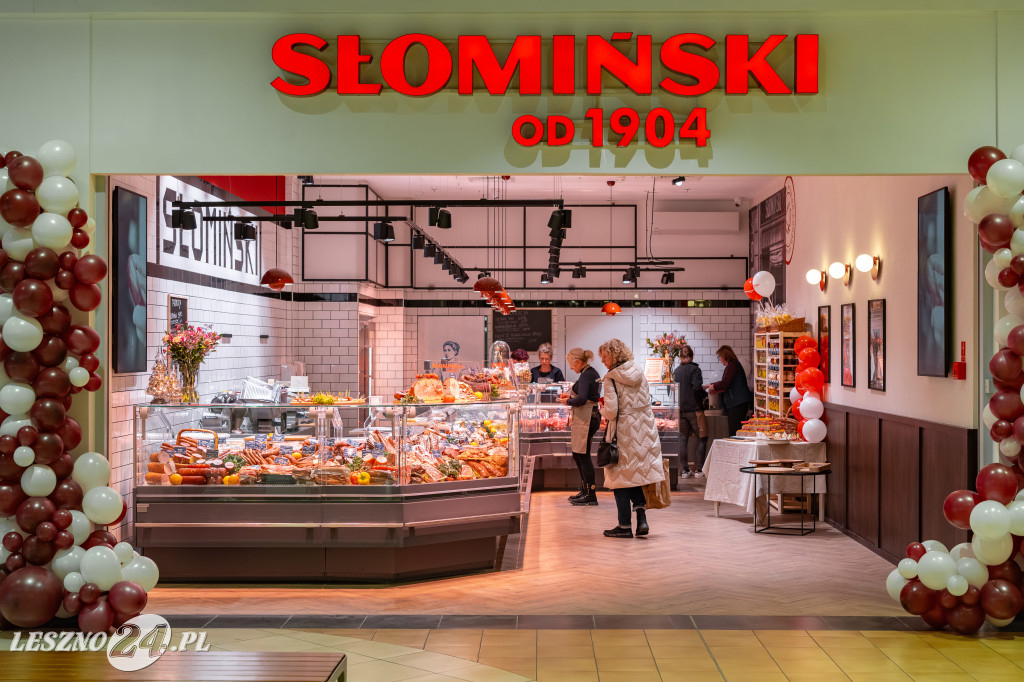 Firma Słomiński od 1904 zaprasza klientów do swojego nowego sklepu w Galerii Leszno.