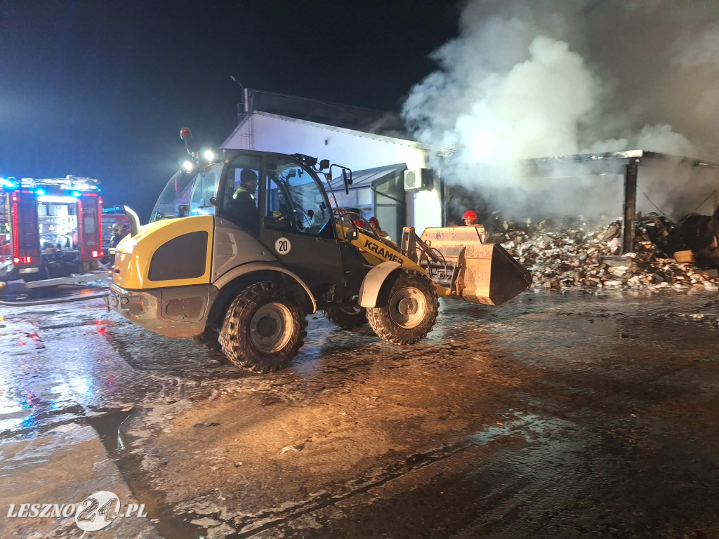 Duży pożar w Rawiczu. Olbrzymie straty