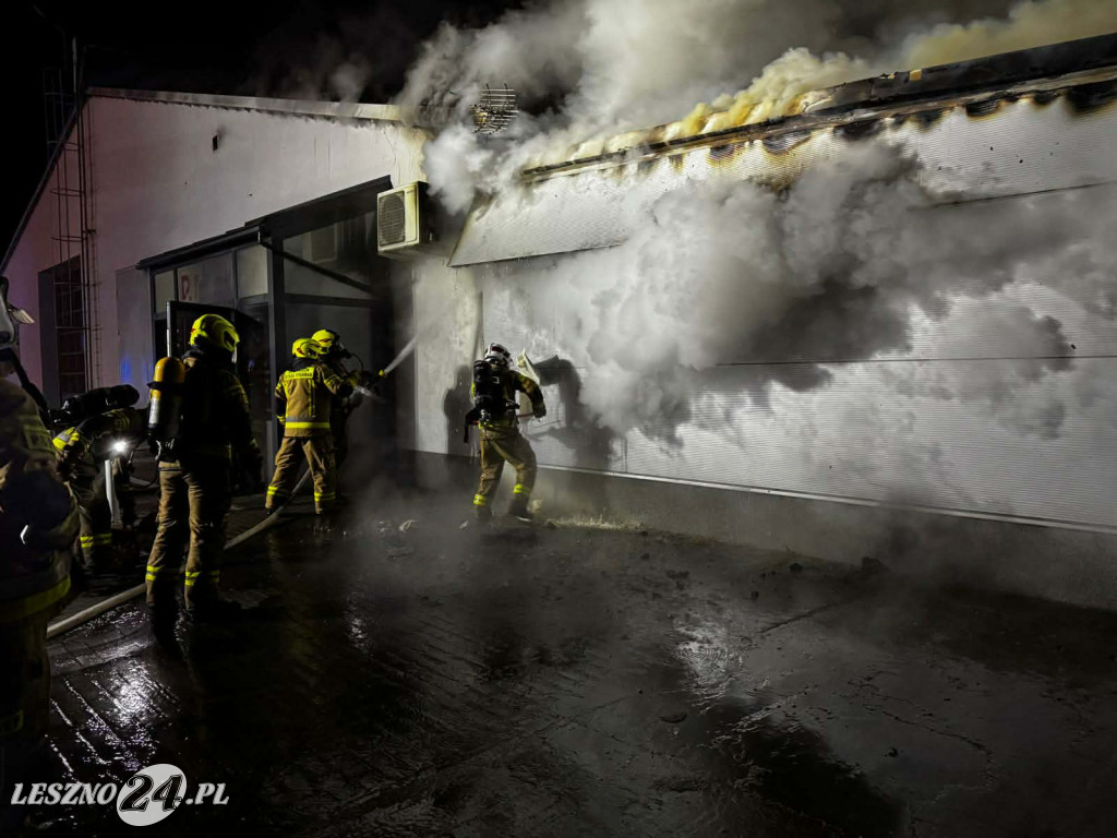 Duży pożar w Rawiczu. Olbrzymie straty