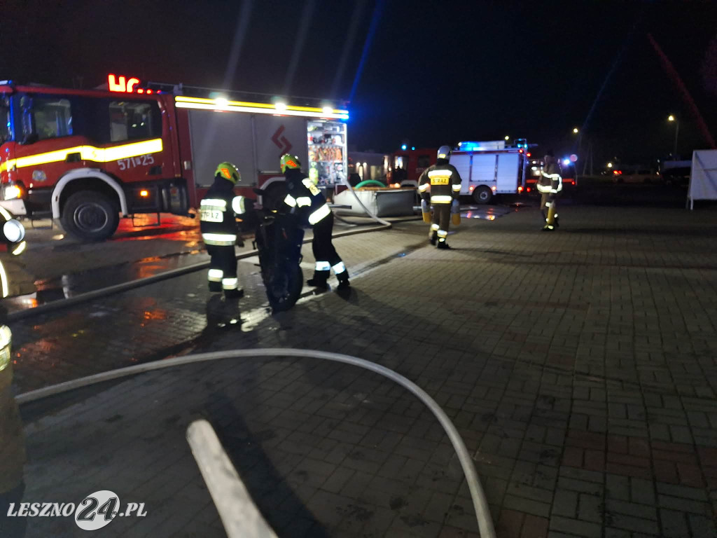 Duży pożar w Rawiczu. Olbrzymie straty