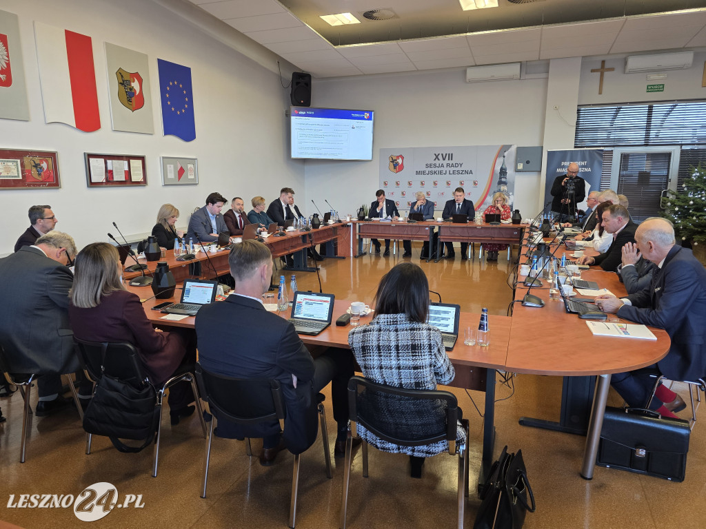 Rada Miejska przyjęła budżet Leszna na rok 2026