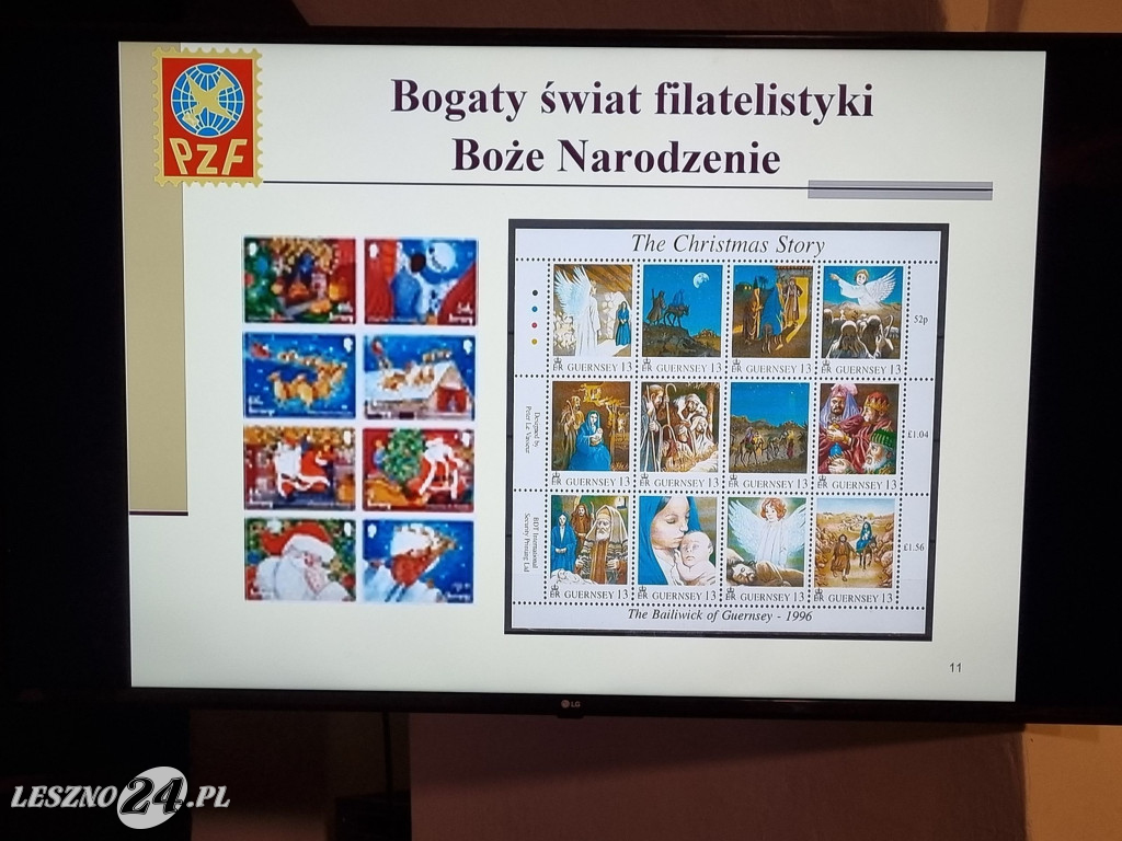 Świąteczne spotkanie leszczyńskich filatelistów