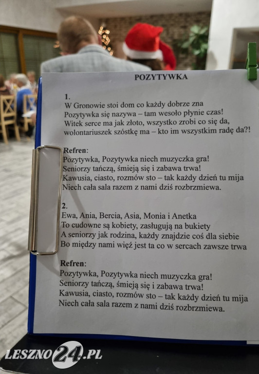 Spotkanie świąteczne Stowarzyszenia Pozytywka