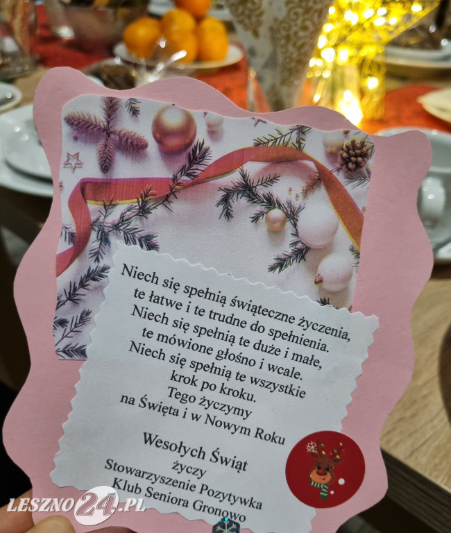 Spotkanie świąteczne Stowarzyszenia Pozytywka