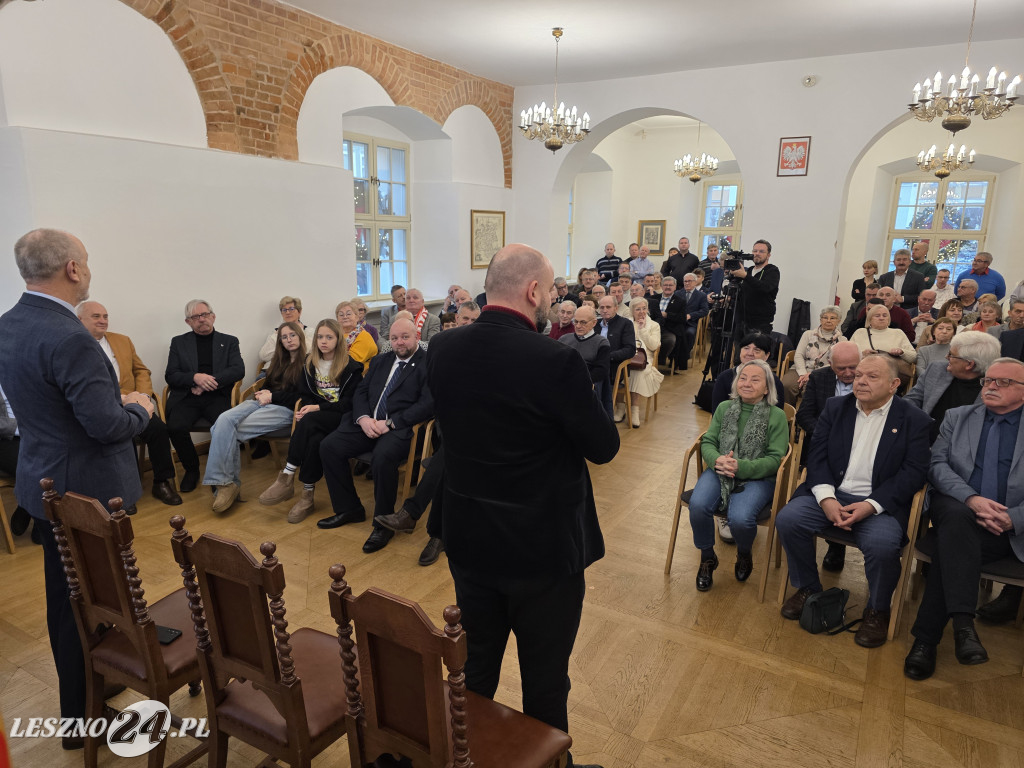 Europoseł PiS Patryk Jaki w Lesznie