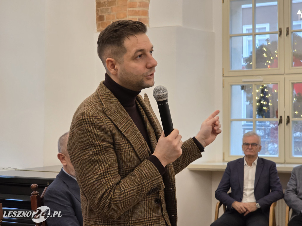 Europoseł PiS Patryk Jaki w Lesznie