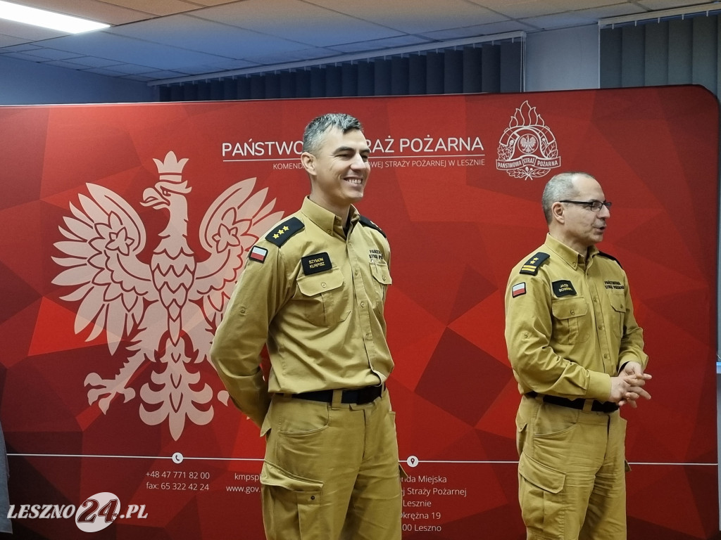 Rozstrzygnięcie konkursu o bezpieczeństwie w KM PSP Leszno