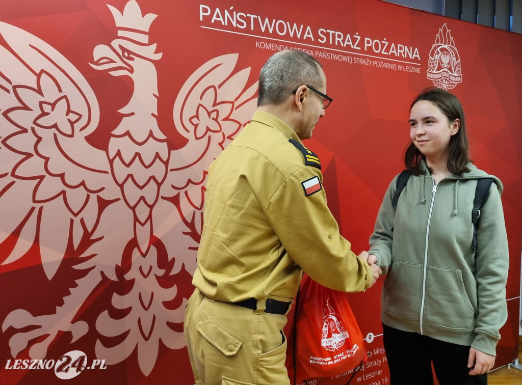 Rozstrzygnięcie konkursu o bezpieczeństwie w KM PSP Leszno