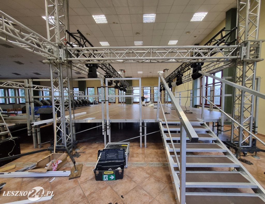 Nowa, tymczasowa siedziba MOK w Lesznie