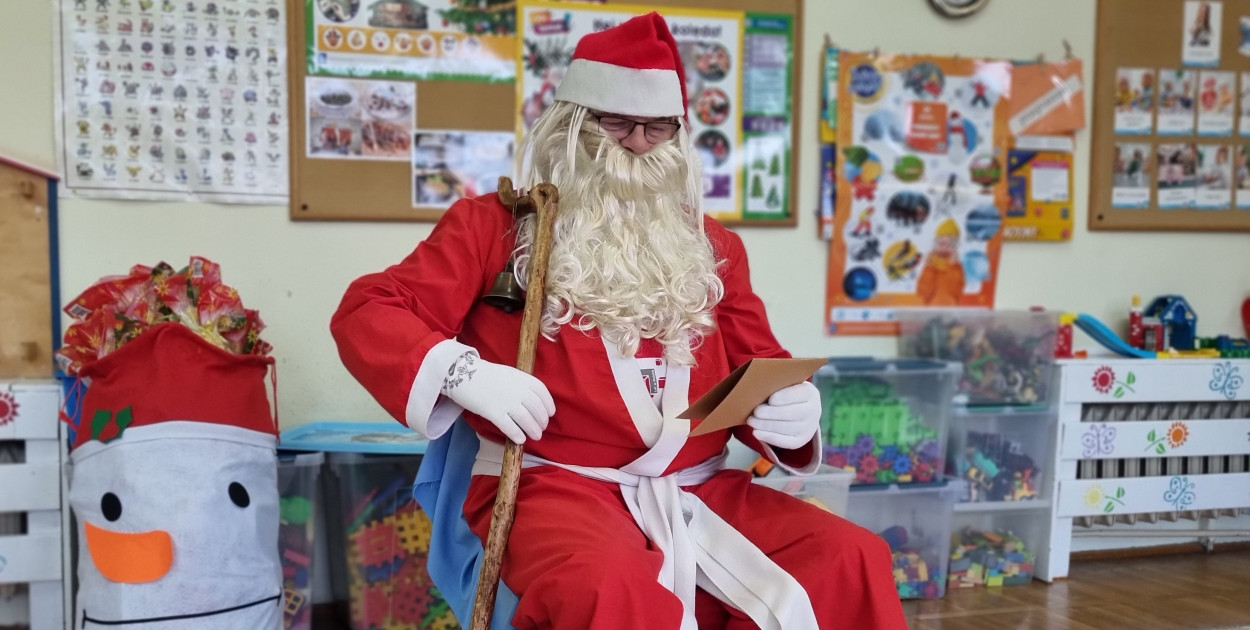 Wizyta Gwiazdora w Przedszkolu Miejskim nr 19 w Lesznie