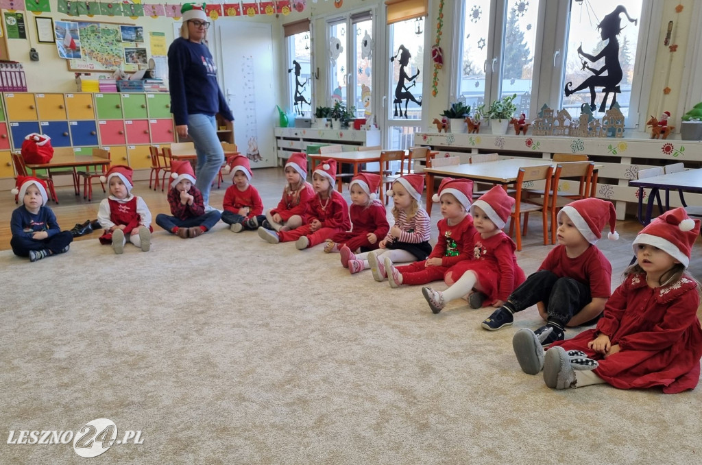 Wizyta Gwiazdora w Przedszkolu Miejskim nr 19 w Lesznie