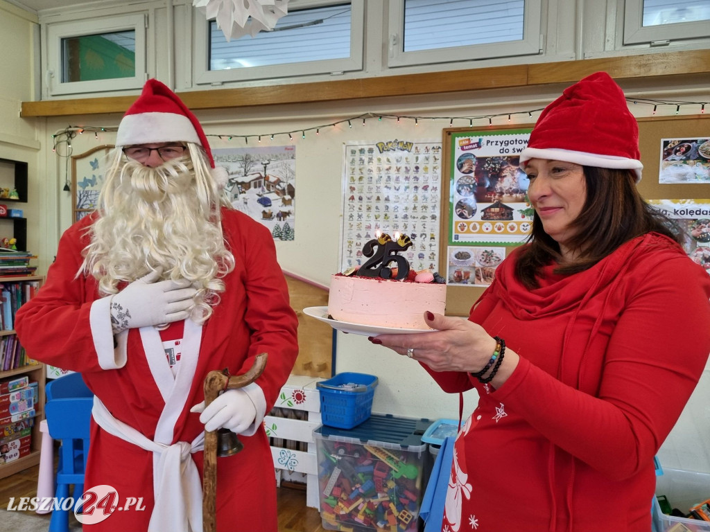 Wizyta Gwiazdora w Przedszkolu Miejskim nr 19 w Lesznie