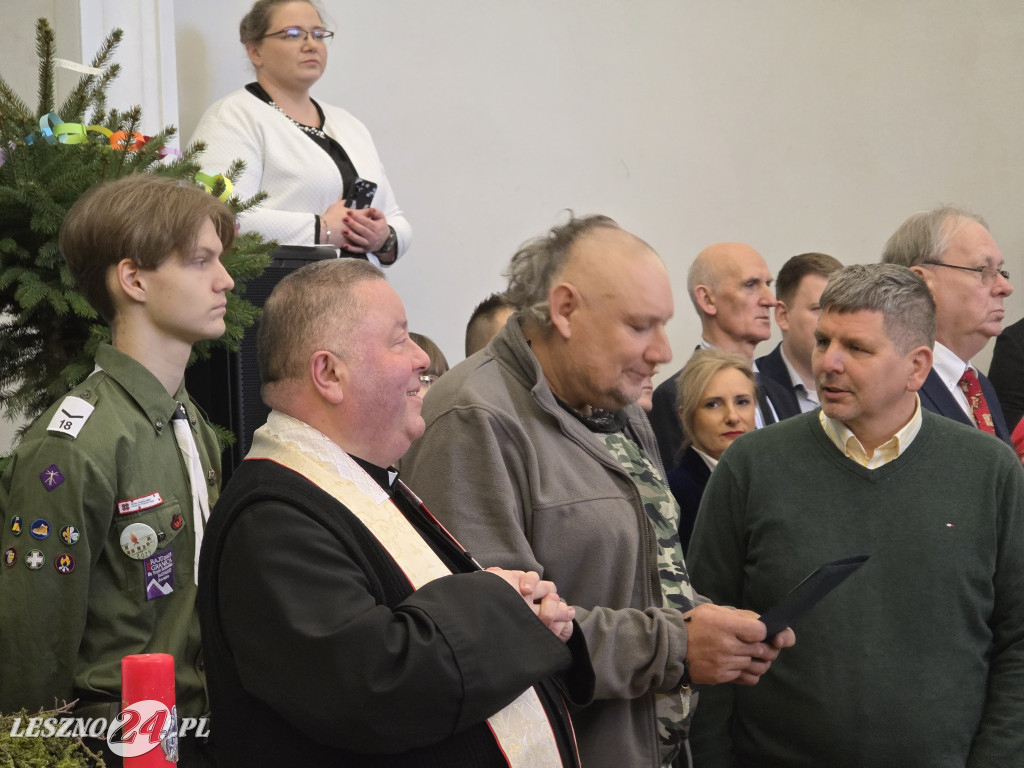 Wigilia dla samotnych i bezdomnych w Lesznie