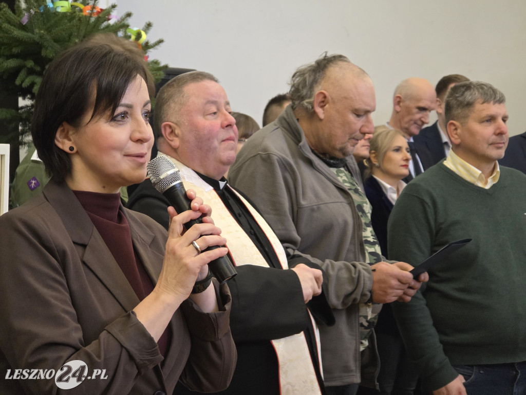 Wigilia dla samotnych i bezdomnych w Lesznie