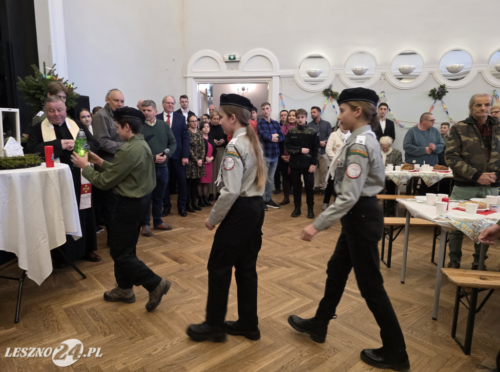 Wigilia dla samotnych i bezdomnych w Lesznie