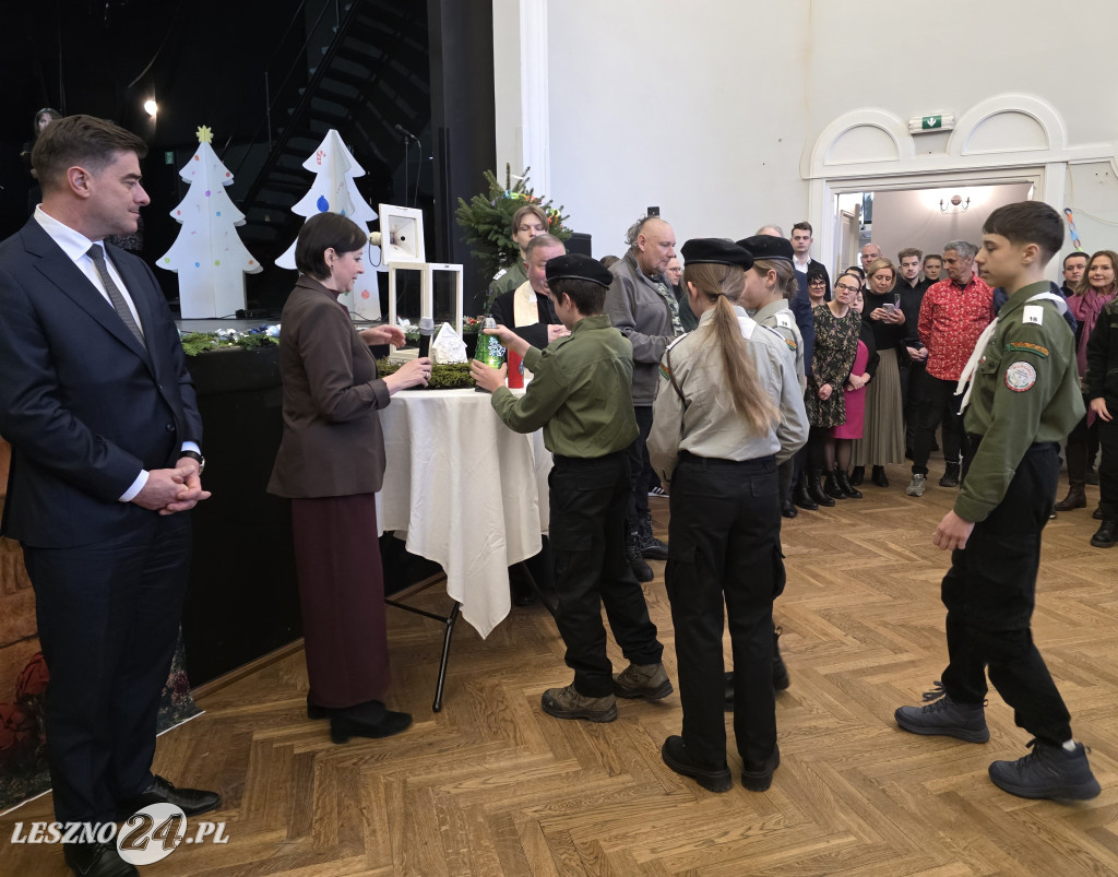 Wigilia dla samotnych i bezdomnych w Lesznie