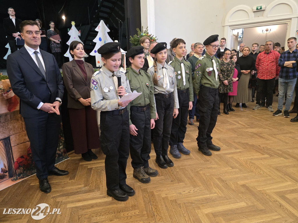 Wigilia dla samotnych i bezdomnych w Lesznie