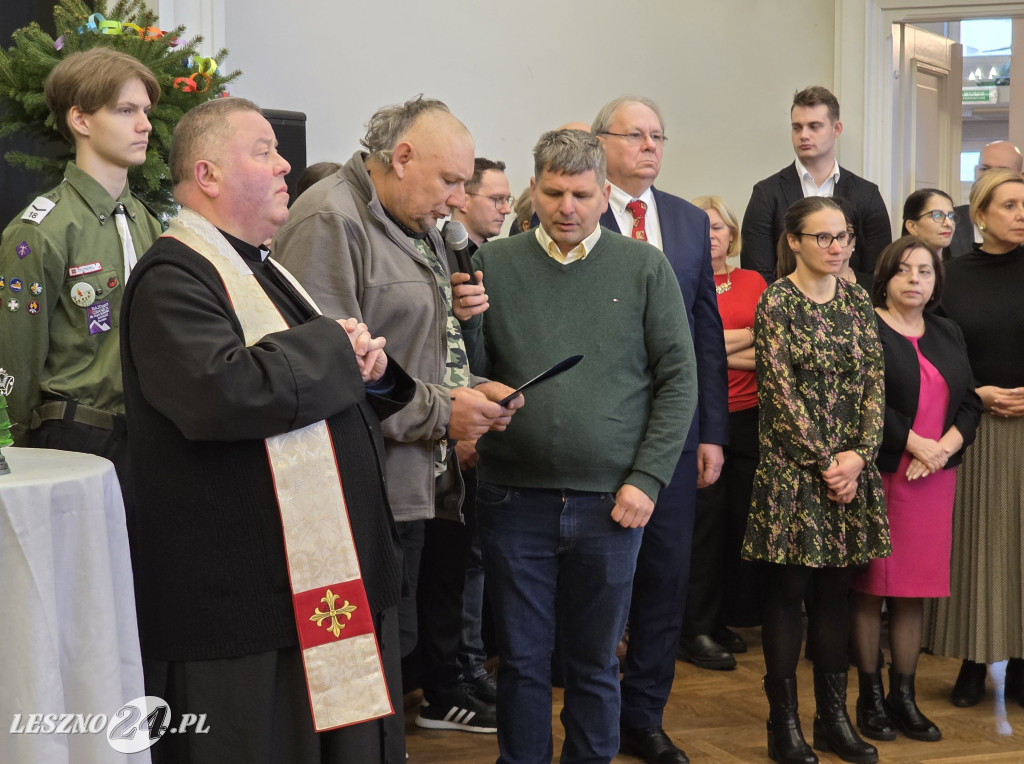 Wigilia dla samotnych i bezdomnych w Lesznie