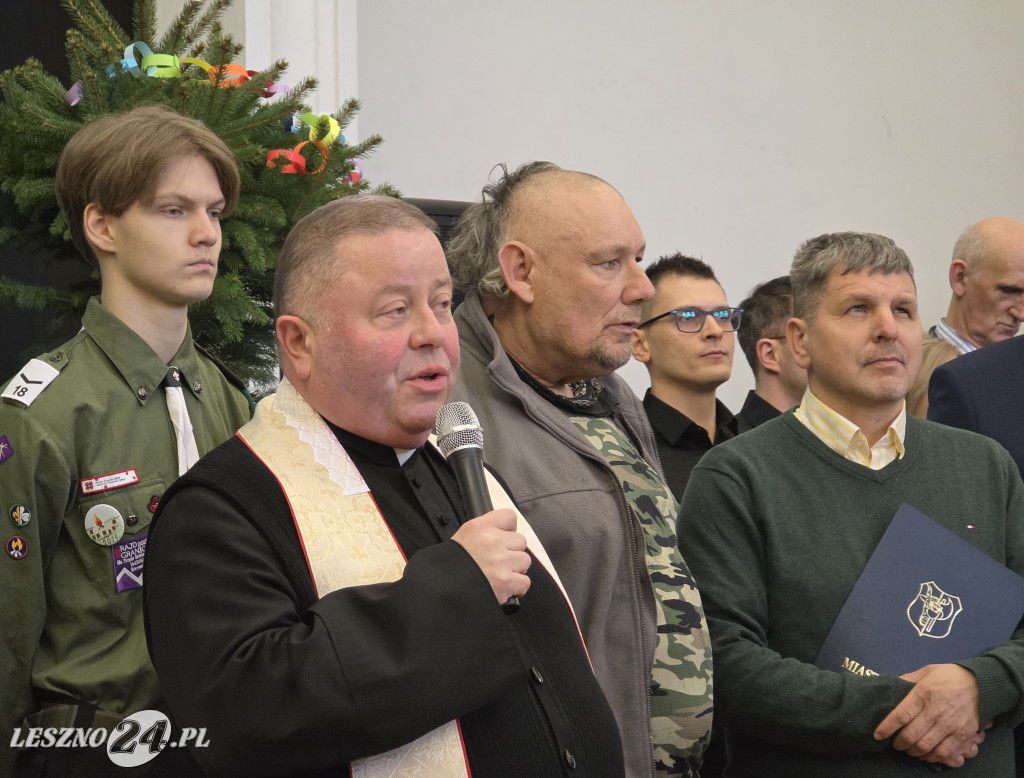 Wigilia dla samotnych i bezdomnych w Lesznie