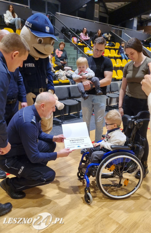 Turniej policjantów dla 4-letniego Nikolasa