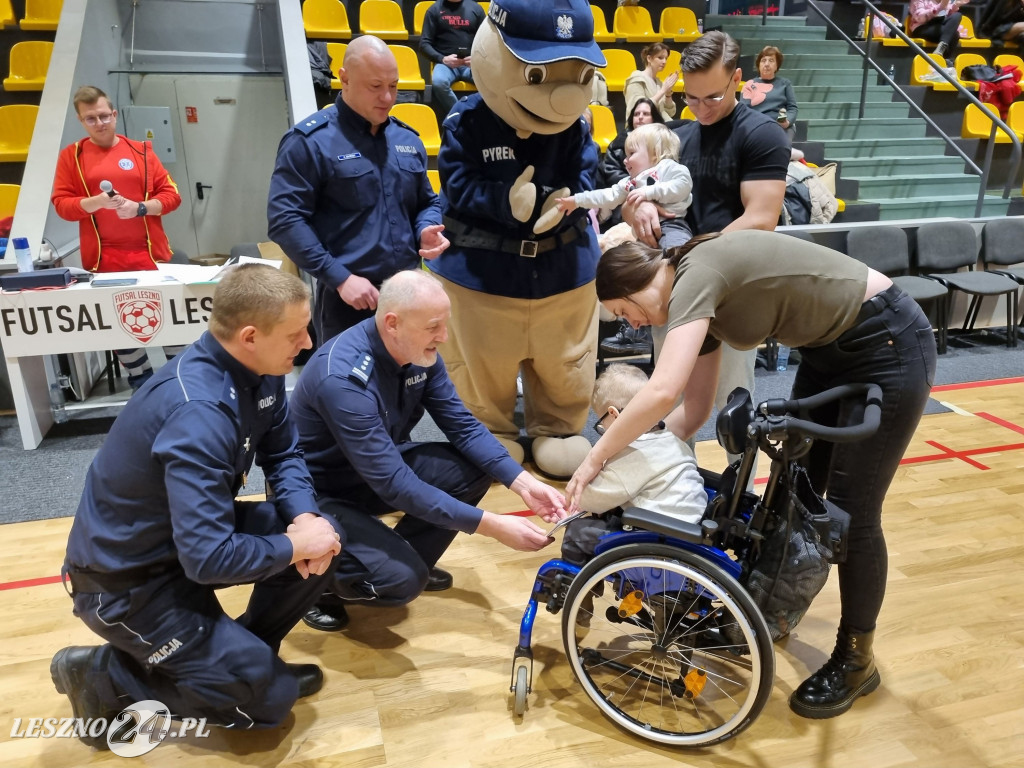 Turniej policjantów dla 4-letniego Nikolasa
