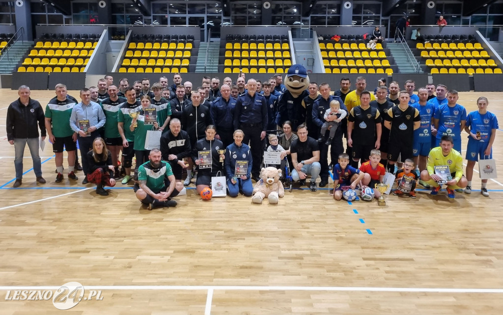 Turniej policjantów dla 4-letniego Nikolasa