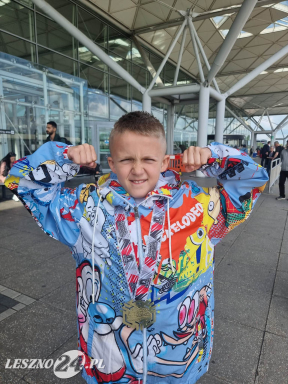 Dwunastoletni Tyson z Leszna zdobywa kolejne medale w sportach walki