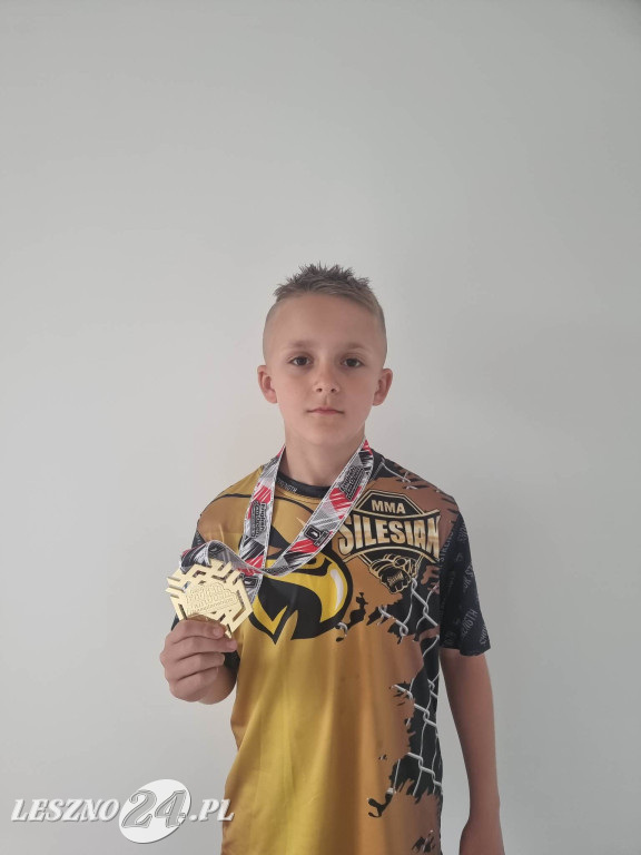 Dwunastoletni Tyson z Leszna zdobywa kolejne medale w sportach walki
