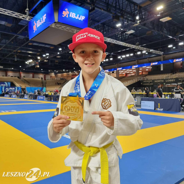 Dwunastoletni Tyson z Leszna zdobywa kolejne medale w sportach walki
