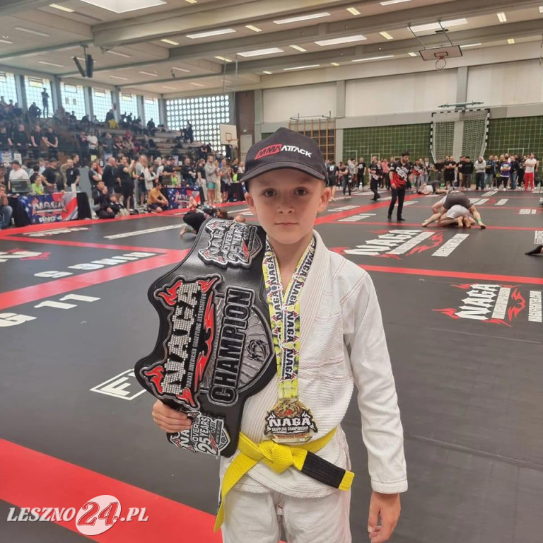 Dwunastoletni Tyson z Leszna zdobywa kolejne medale w sportach walki