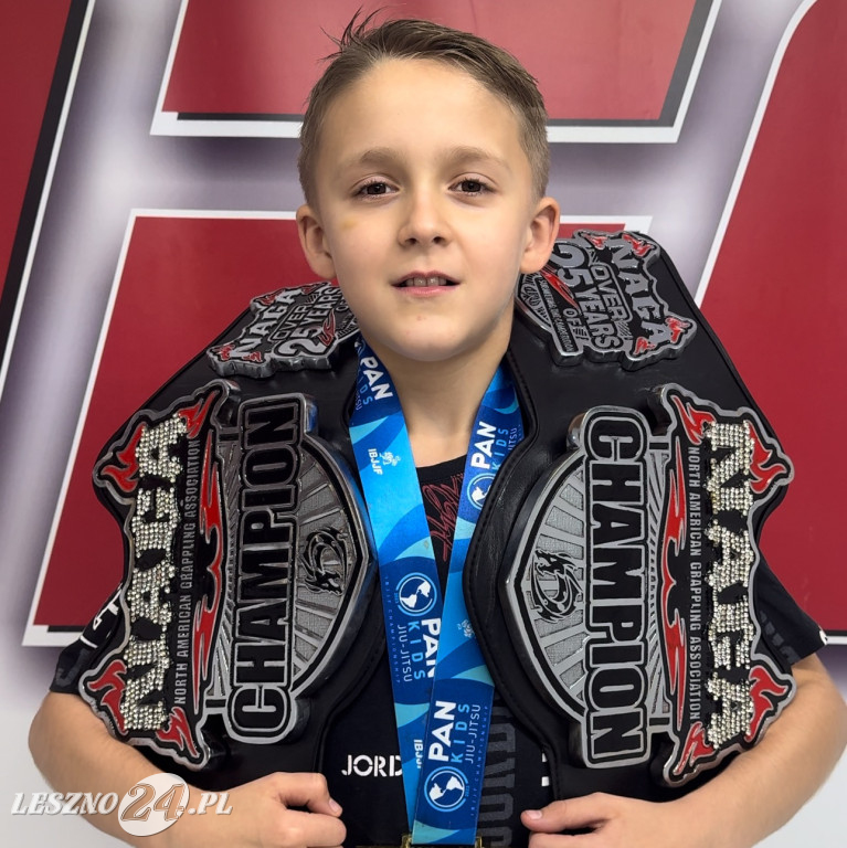 Dwunastoletni Tyson z Leszna zdobywa kolejne medale w sportach walki