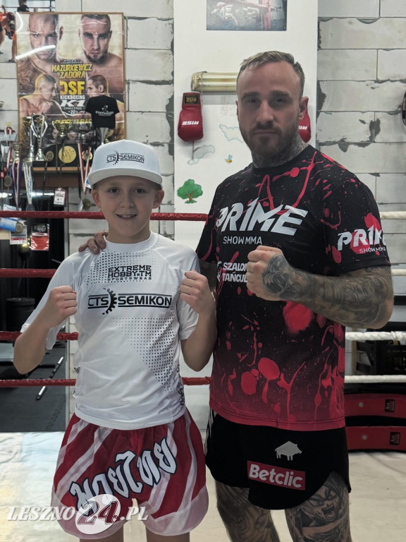 Dwunastoletni Tyson z Leszna zdobywa kolejne medale w sportach walki