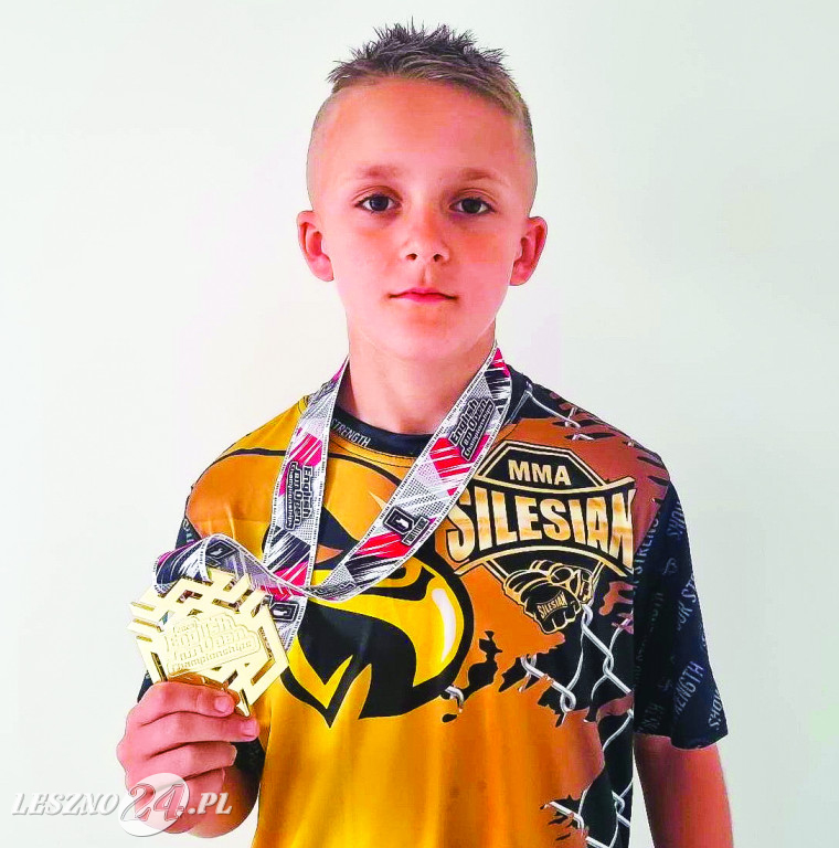 Dwunastoletni Tyson z Leszna zdobywa kolejne medale w sportach walki