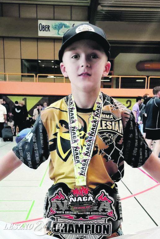 Dwunastoletni Tyson z Leszna zdobywa kolejne medale w sportach walki