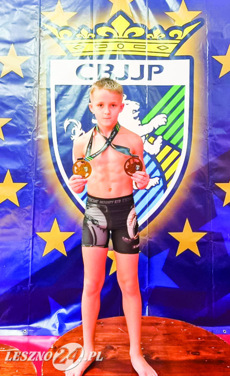 Dwunastoletni Tyson z Leszna zdobywa kolejne medale w sportach walki
