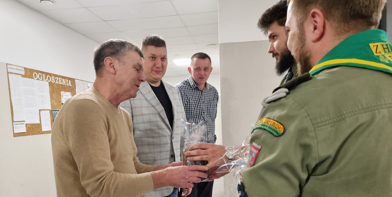 Spotkanie świąteczne szczepu ZHP w Dąbczu