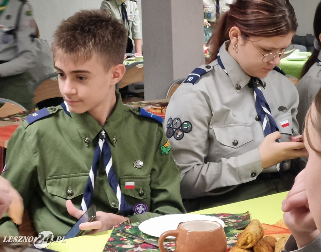 Spotkanie świąteczne szczepu ZHP w Dąbczu