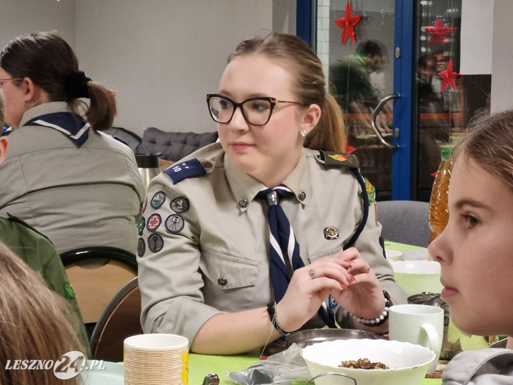 Spotkanie świąteczne szczepu ZHP w Dąbczu