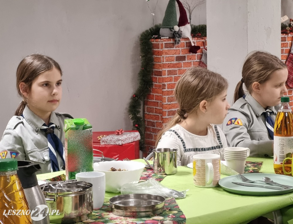 Spotkanie świąteczne szczepu ZHP w Dąbczu