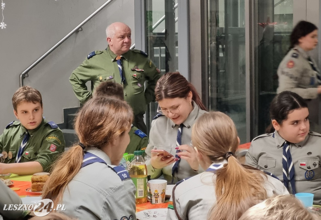 Spotkanie świąteczne szczepu ZHP w Dąbczu