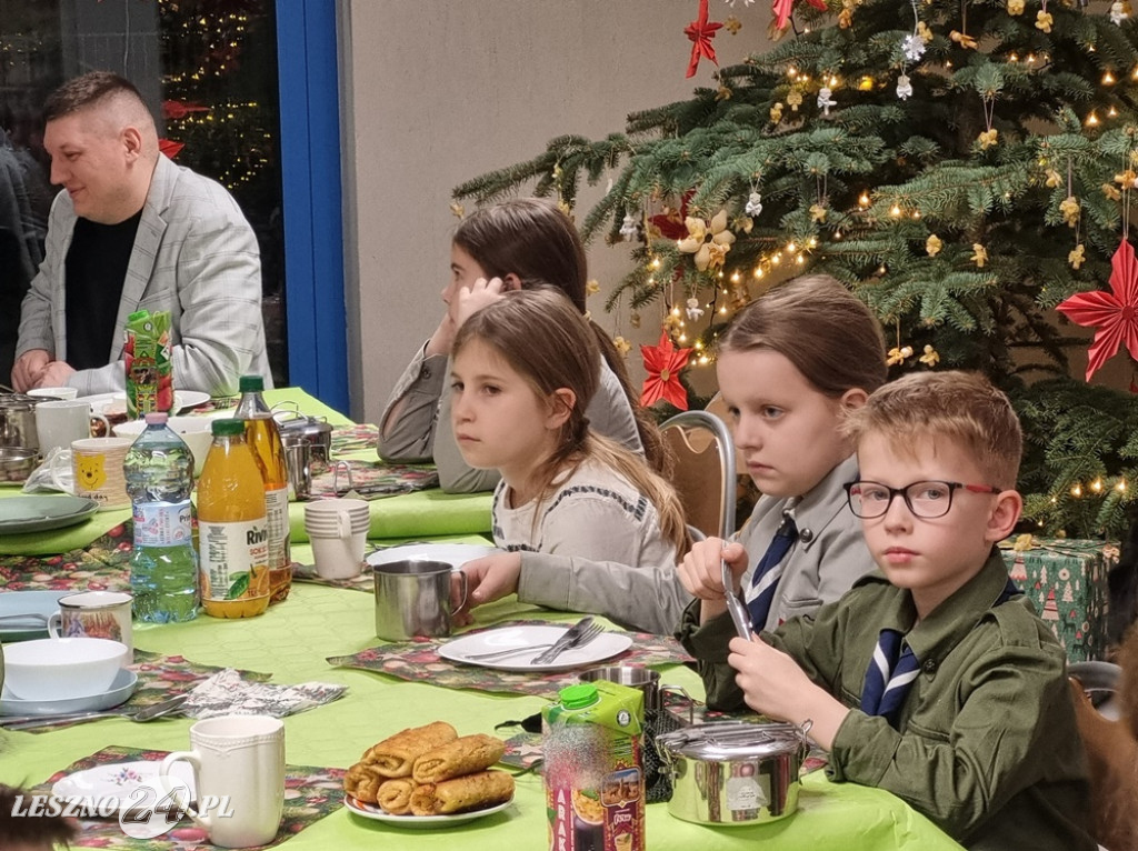 Spotkanie świąteczne szczepu ZHP w Dąbczu