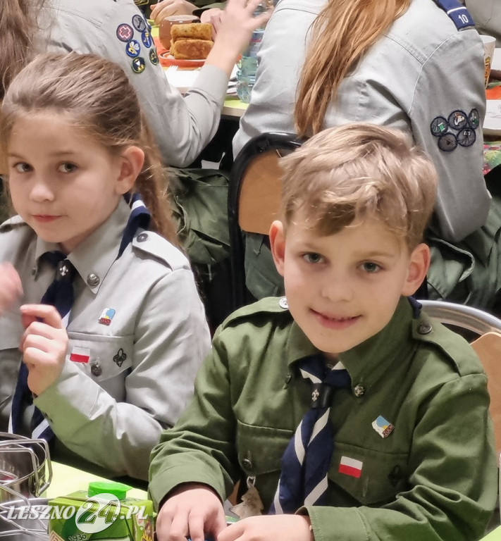 Spotkanie świąteczne szczepu ZHP w Dąbczu